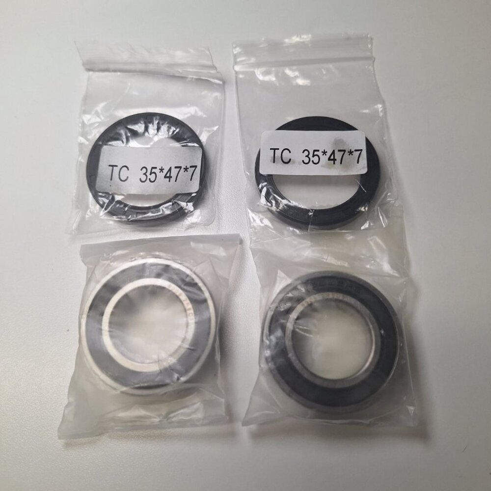 Quad One Wheel Bearing Kit 7243-1 Kawasaki Mule Front Yamaha YT60 Replacement